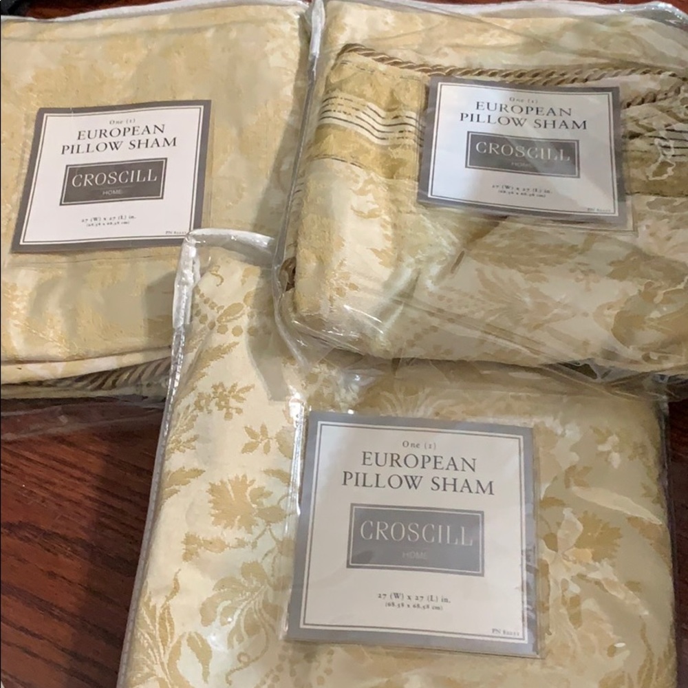 European Pillow Sham Brand New In Package